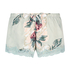 Satin Pyjama Shorts, Blue