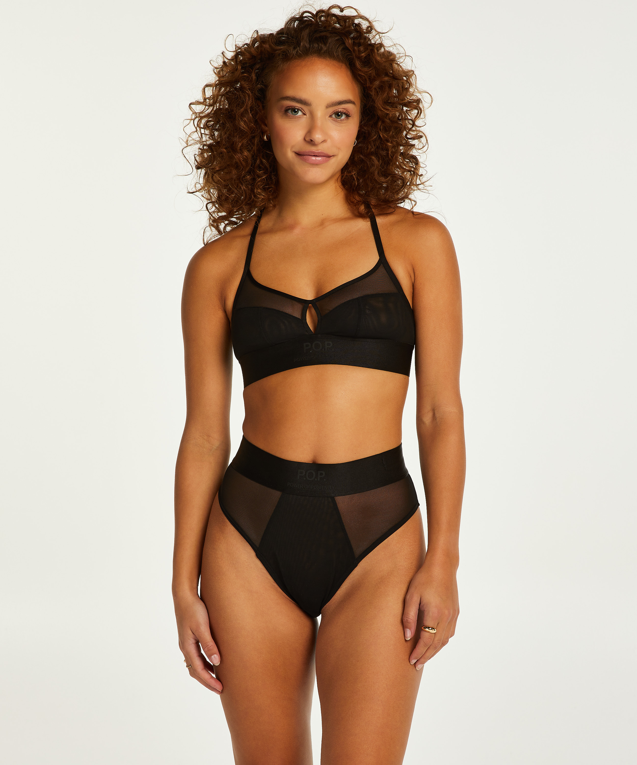 High-cut Brazilian Flexing, Black, main