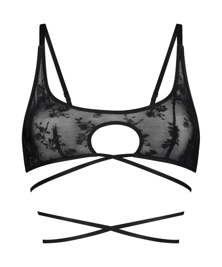 Minnie Bralette, Black