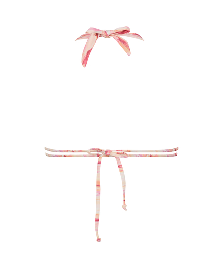 Amalfi Triangle Bikini Top, White