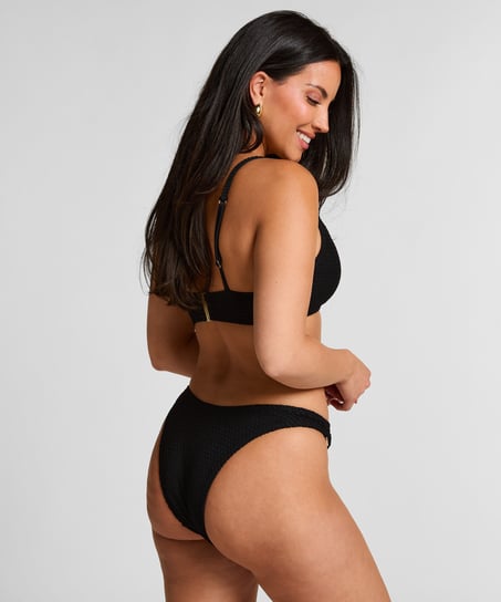 Cairo Highleg Bikinibottom, Black