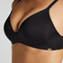 Mona Padded Non-wired Bra, Black