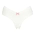 V-shape Mesh Brazilian, White