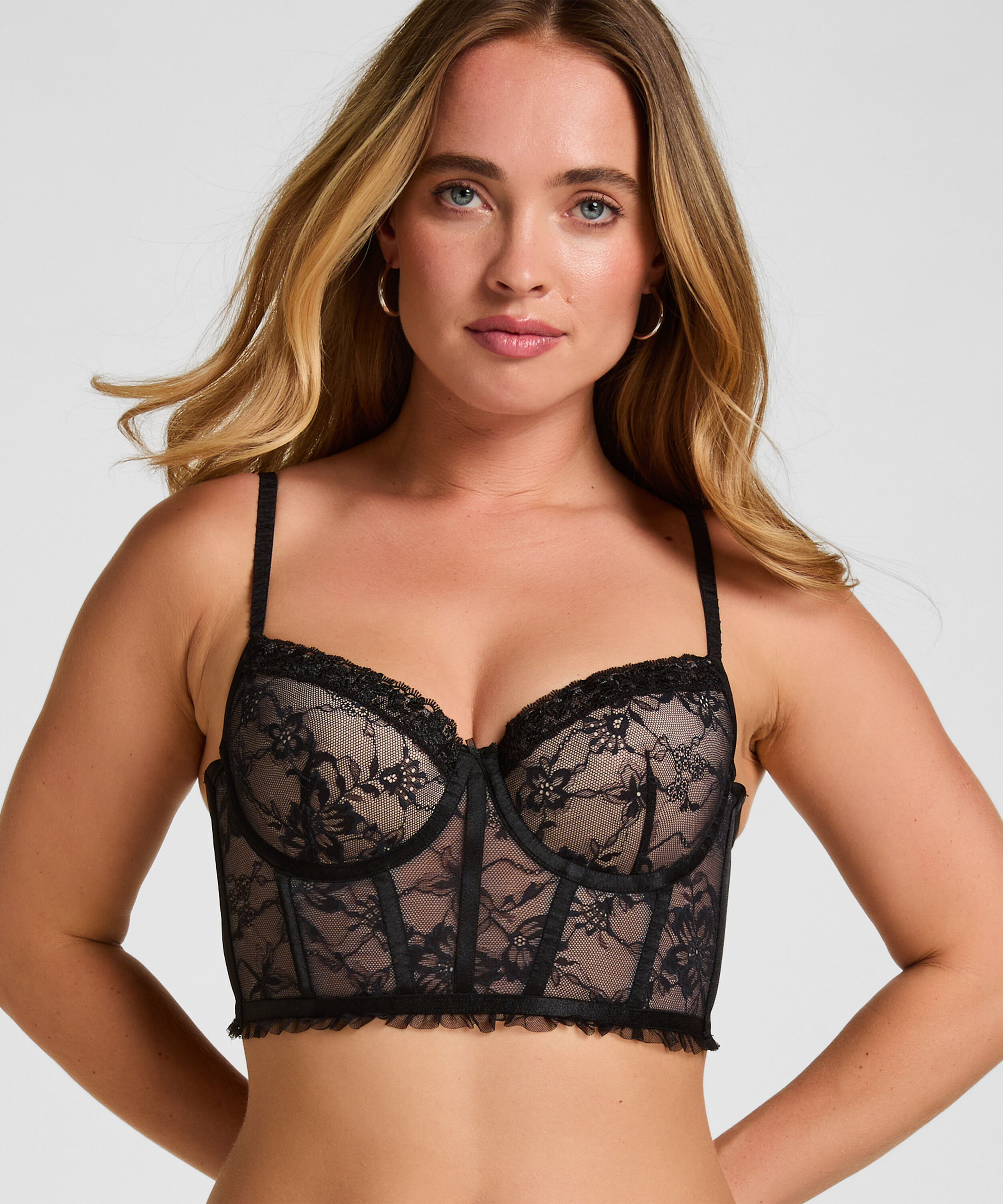 Padded Underwired Longline Bra Felicity