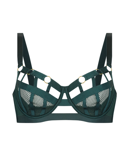 Sting Non-Padded Underwired Bra, Green