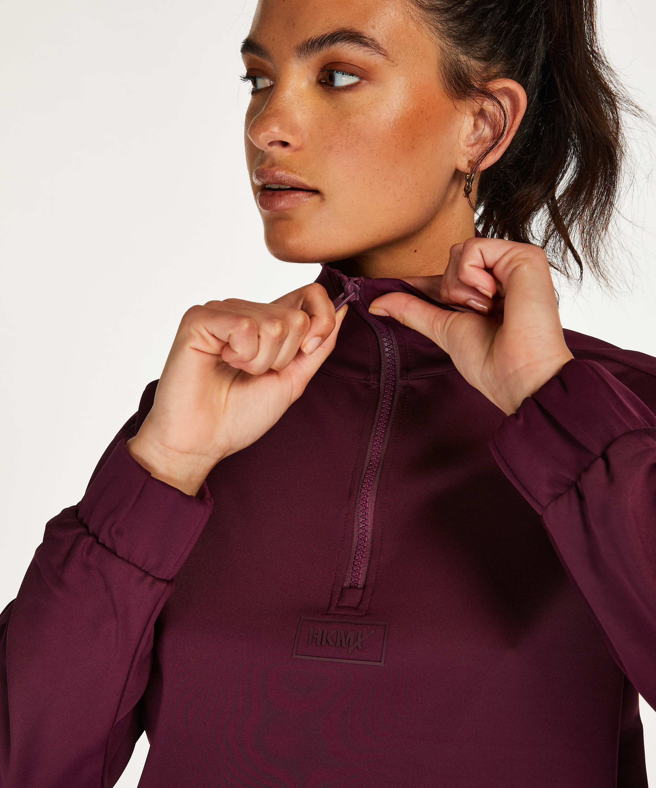 HKMX Sports Ruby Sue sweater, Purple, main