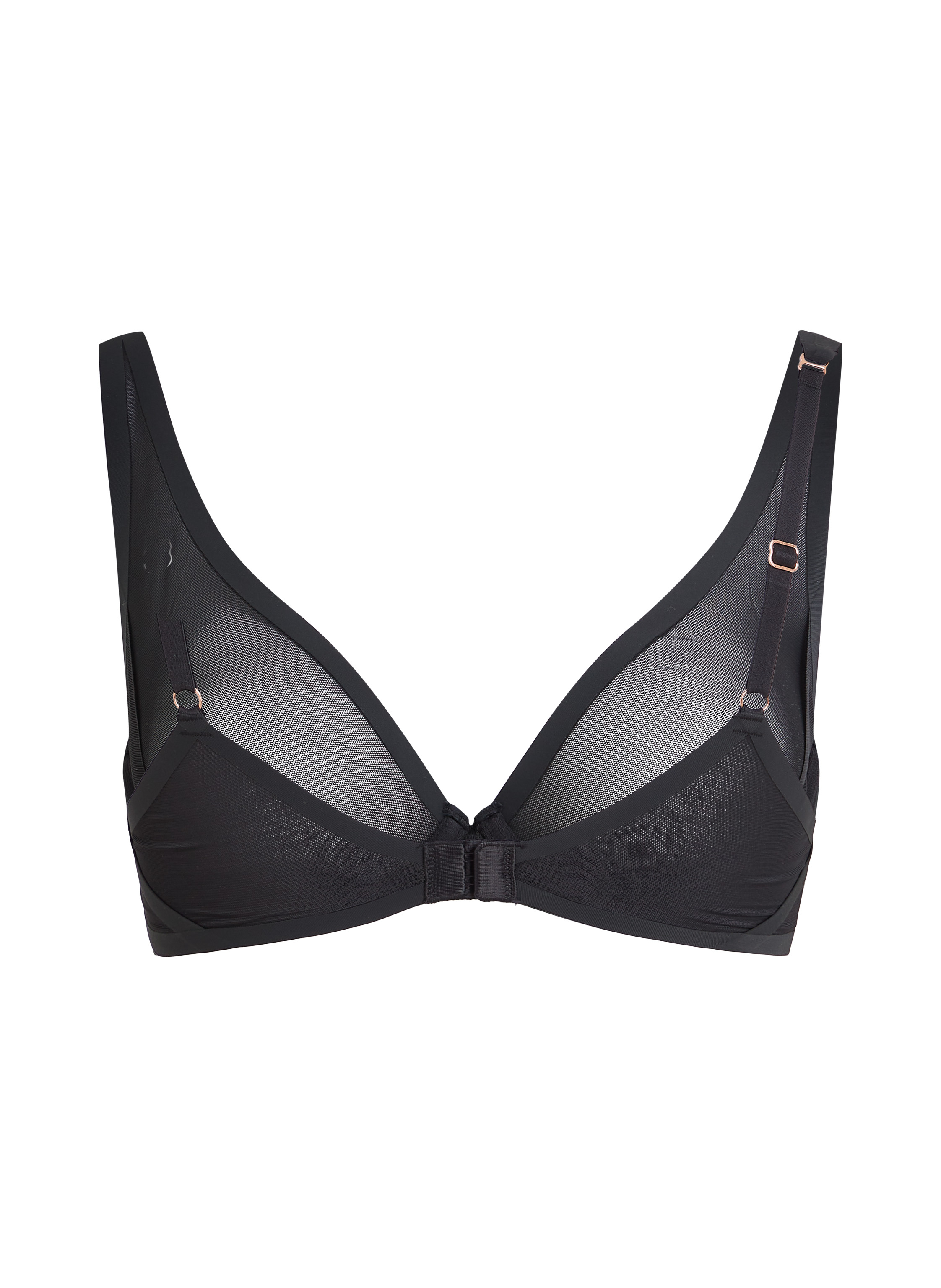 Essential Non-Padded Underwired Bra, Black, main
