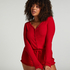Brushed Short Onesie, Red