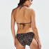 Leopard Rio Bikini Bottoms, Beige