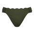 Scallop Rio Bikini Bottoms, Green