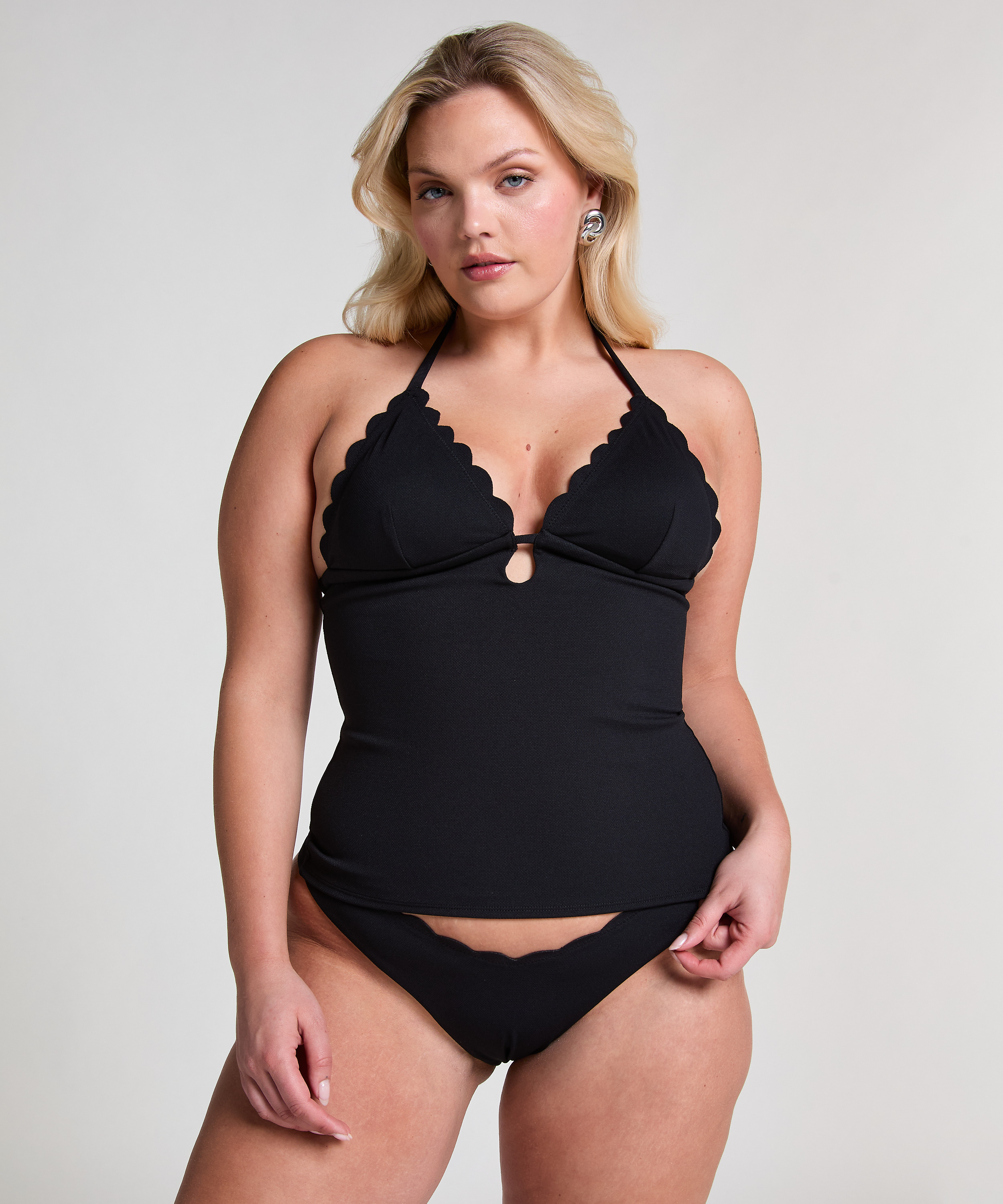Shaping Tankini, Black, main