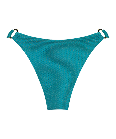 Relief High-Leg Bikini Bottoms, Green