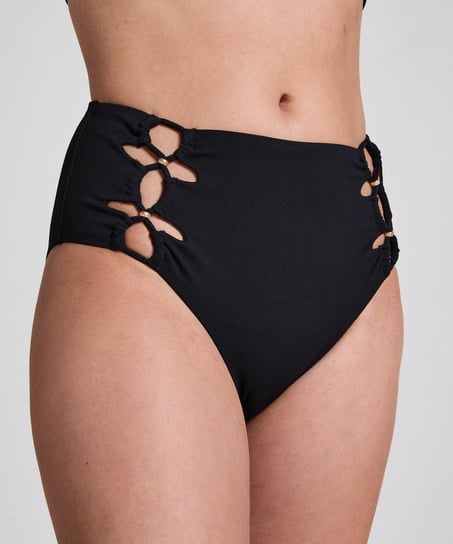 Holbox Rio Bikini Bottoms, Black