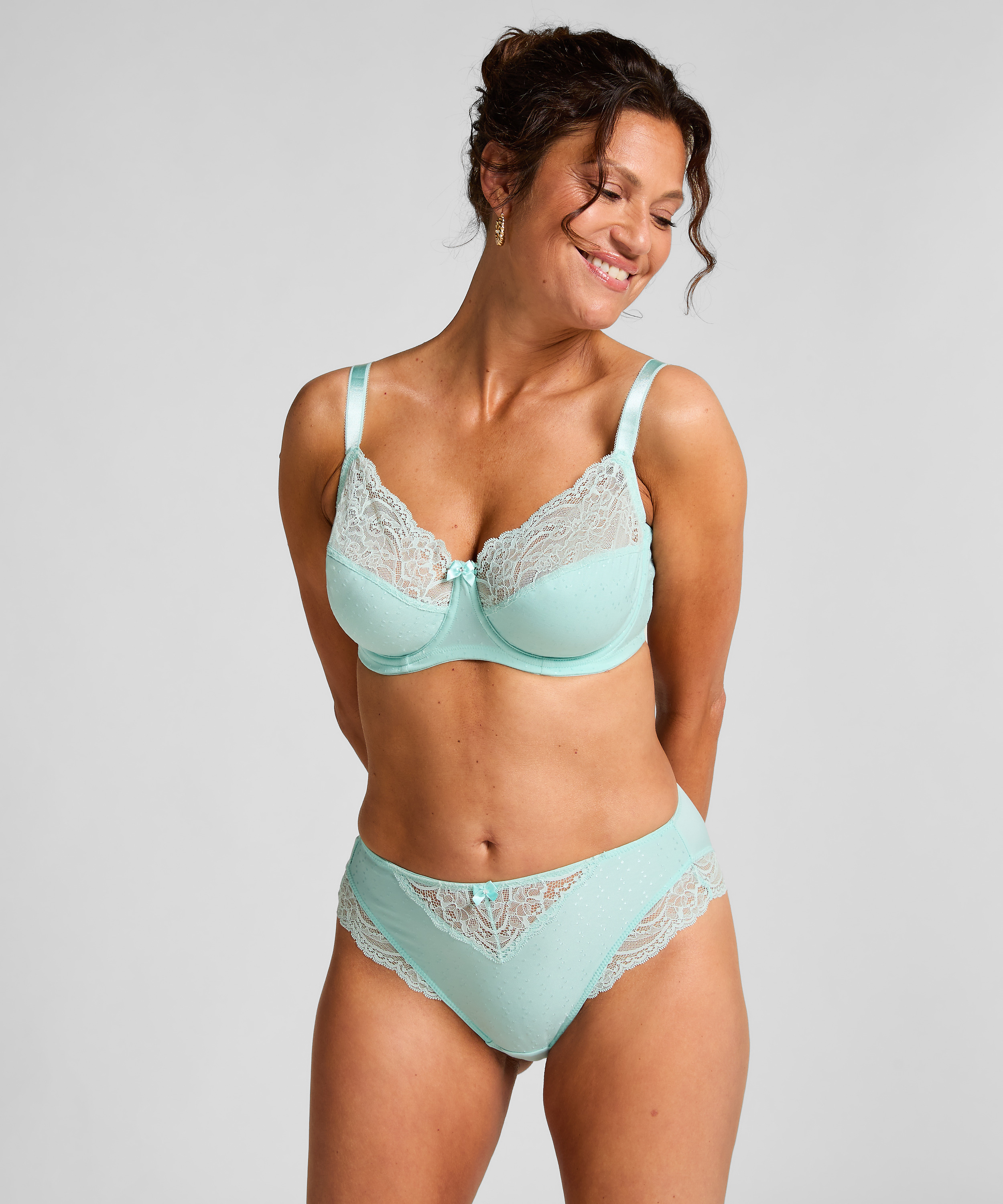 Sophie high knickers, Blue, main