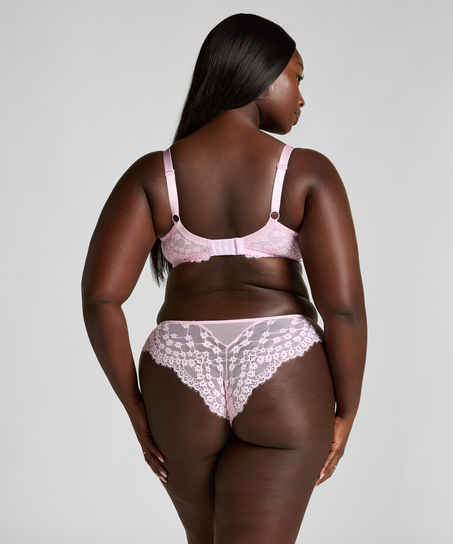 Daisy Non-Padded Underwired Bra, Pink