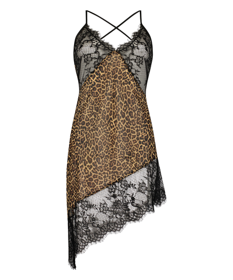 Ellie Slip Dress, Black