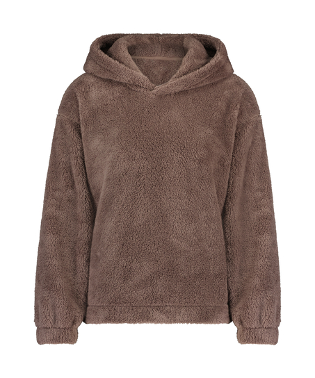 Snuggle Hoodie Fleece, Grey