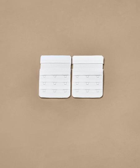 2-Pack Bra Extenders, White
