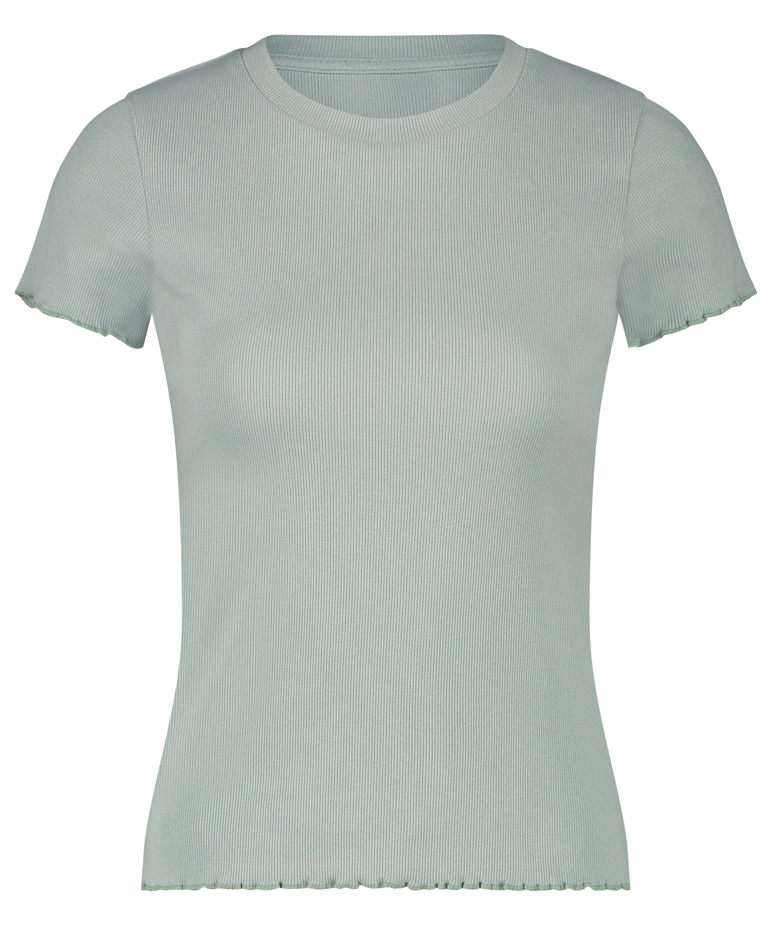 Short Sleeve Cotton Shirt, Green