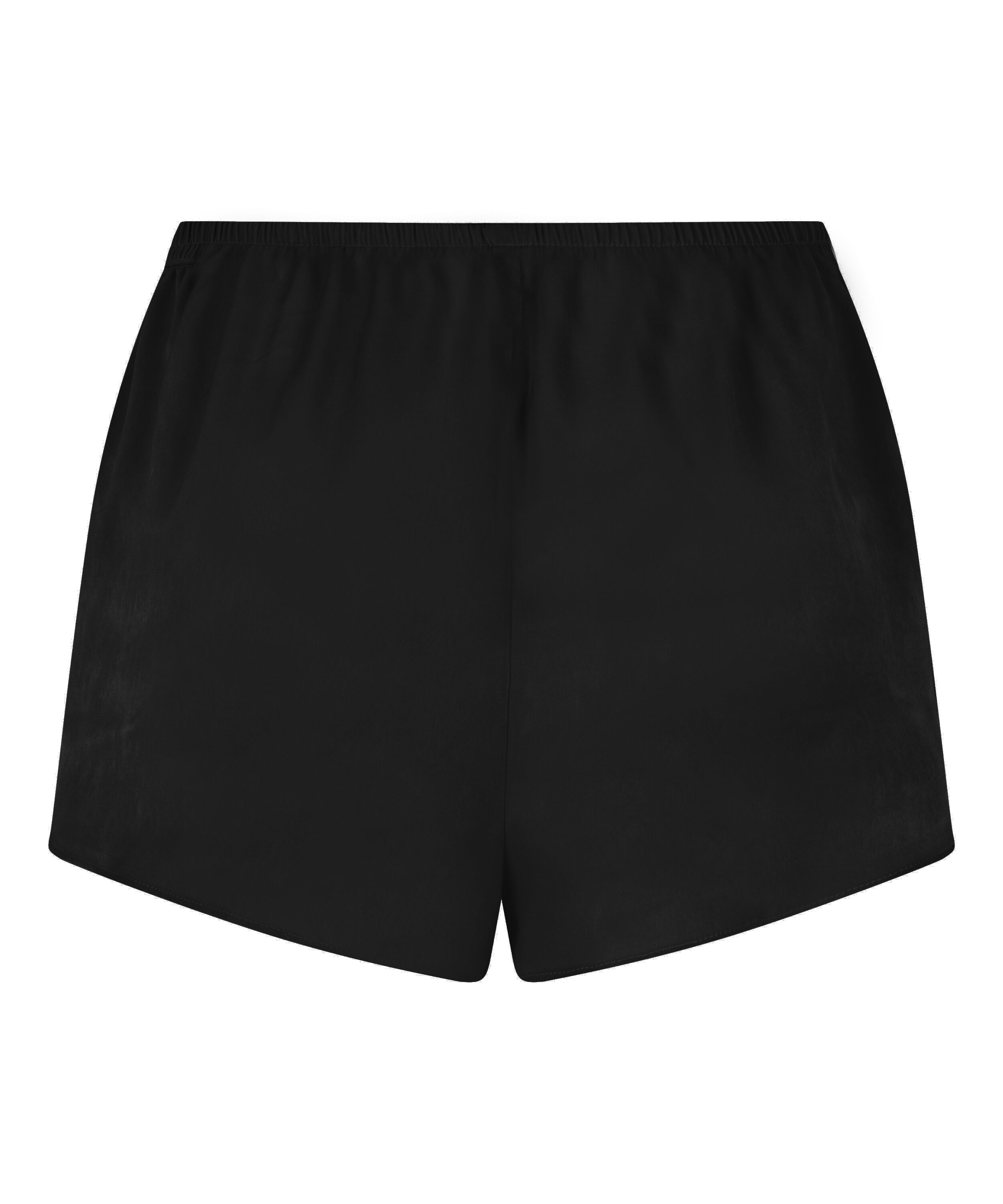 Short Satin Minimal, Black