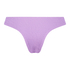 Crinkle Brazilian bikini bottoms, Purple