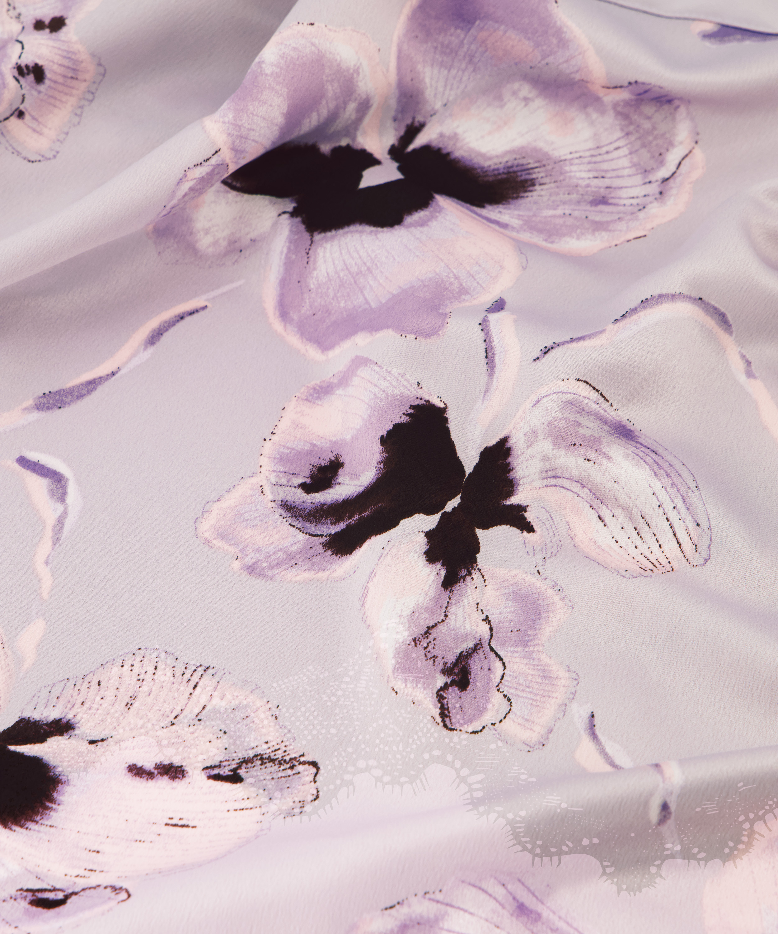 Satin Kimono, Purple, main