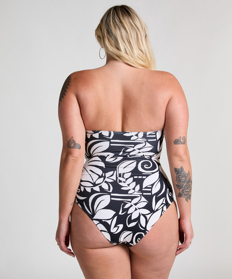 Mauritius Bandeau Bathingsuit, Black