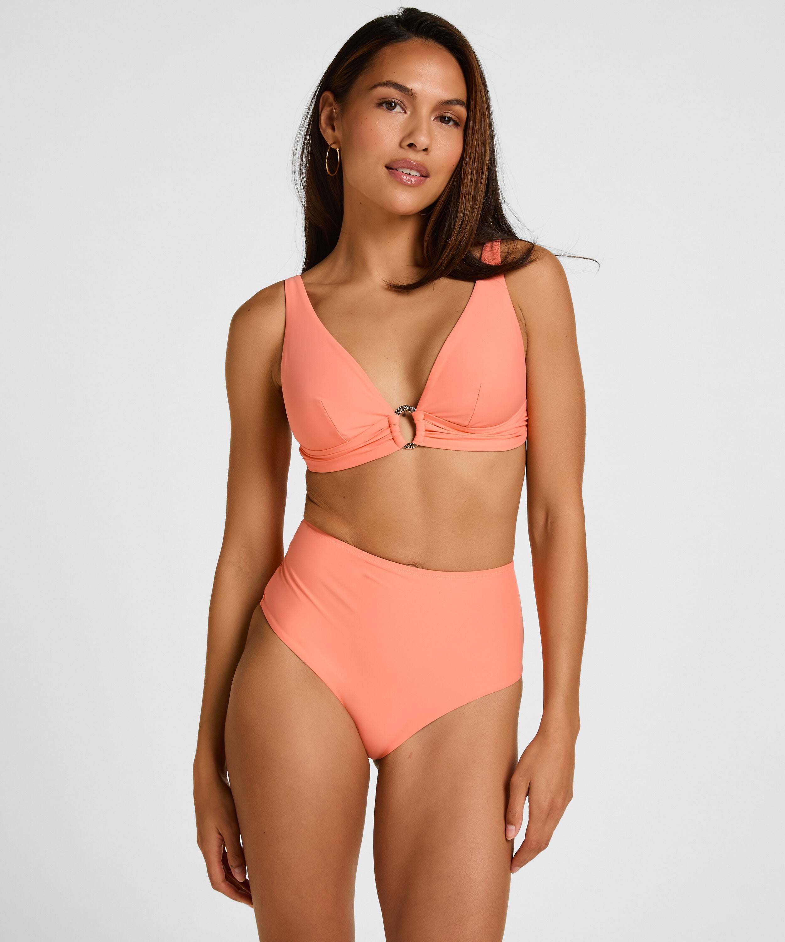 High-Waisted Shaping Bikini Bottom Luxe