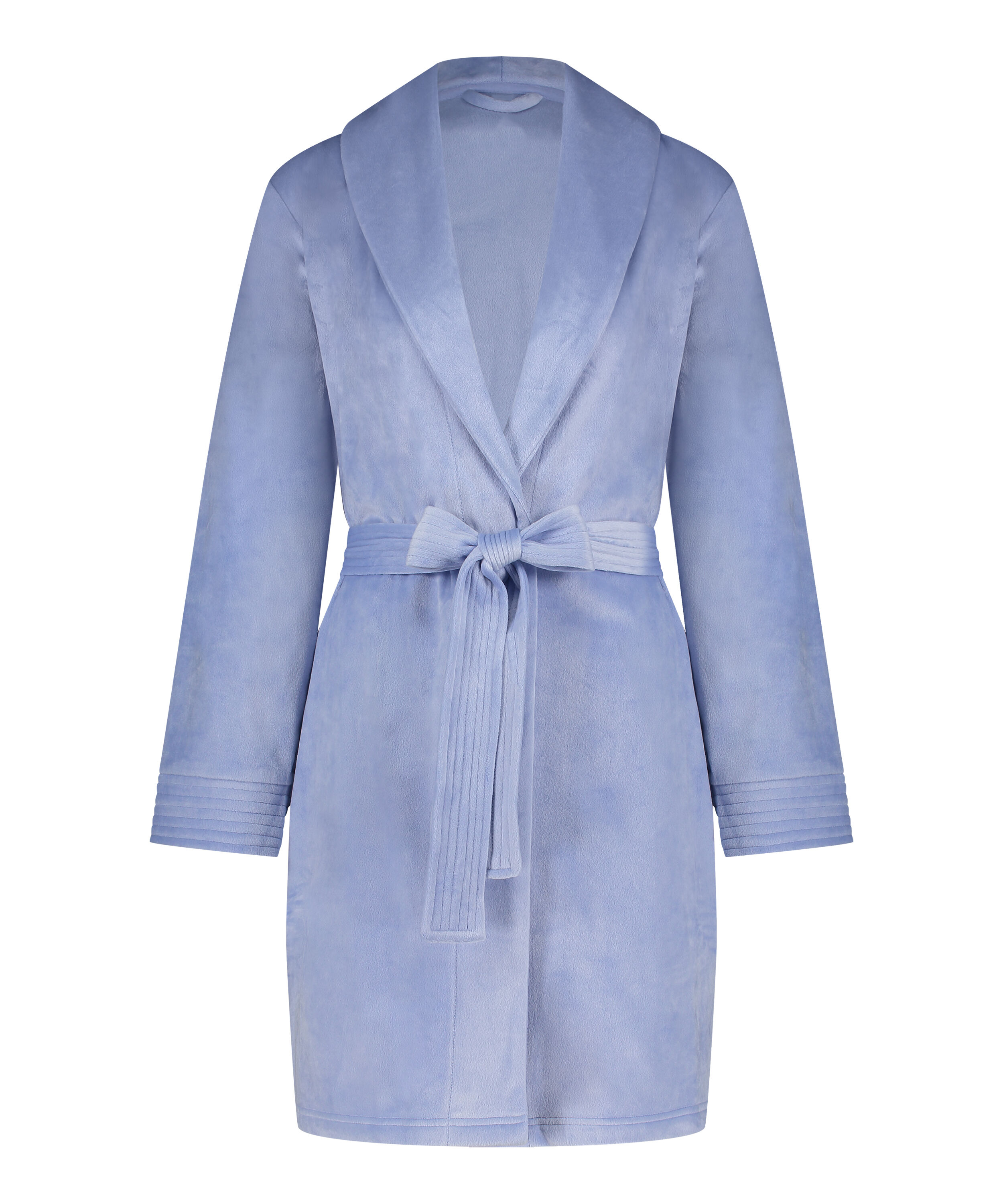 Velours Bathrobe, Blue