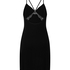 Jersey Slip Dress, Black