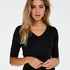 Seamless top, Black