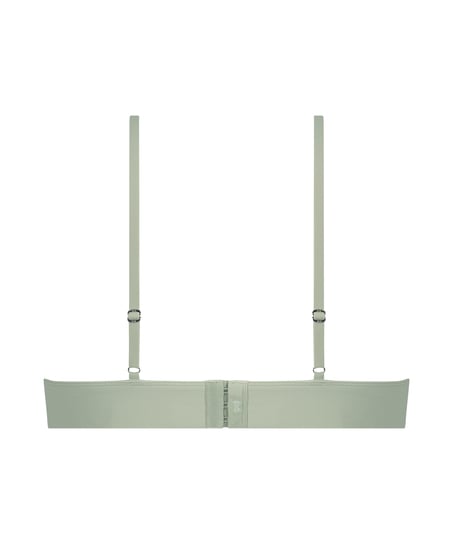 Smooth Triangle Bralette, Green