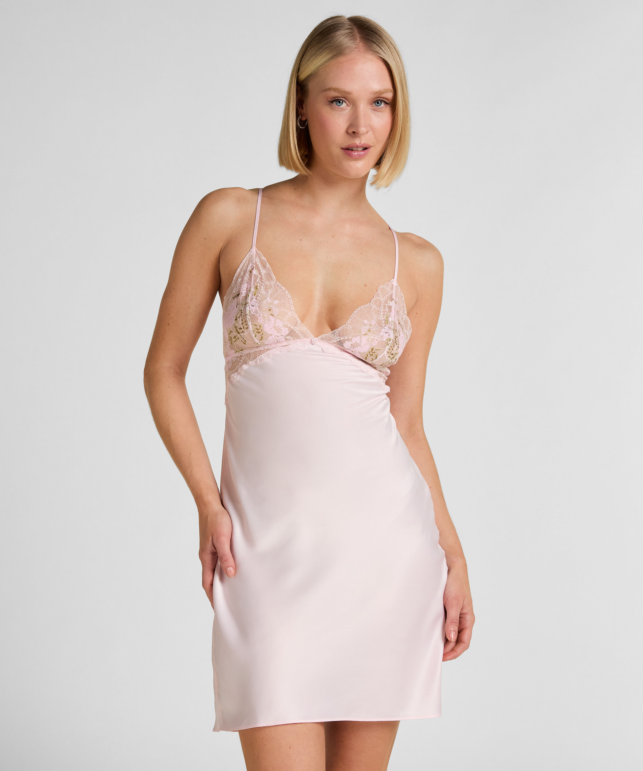 Miri Slipdress, Pink Miri Slipdress, Pink