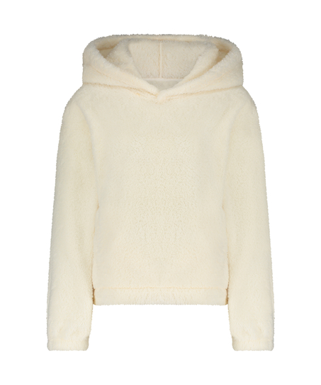Snuggle Hoodie Fleece, White