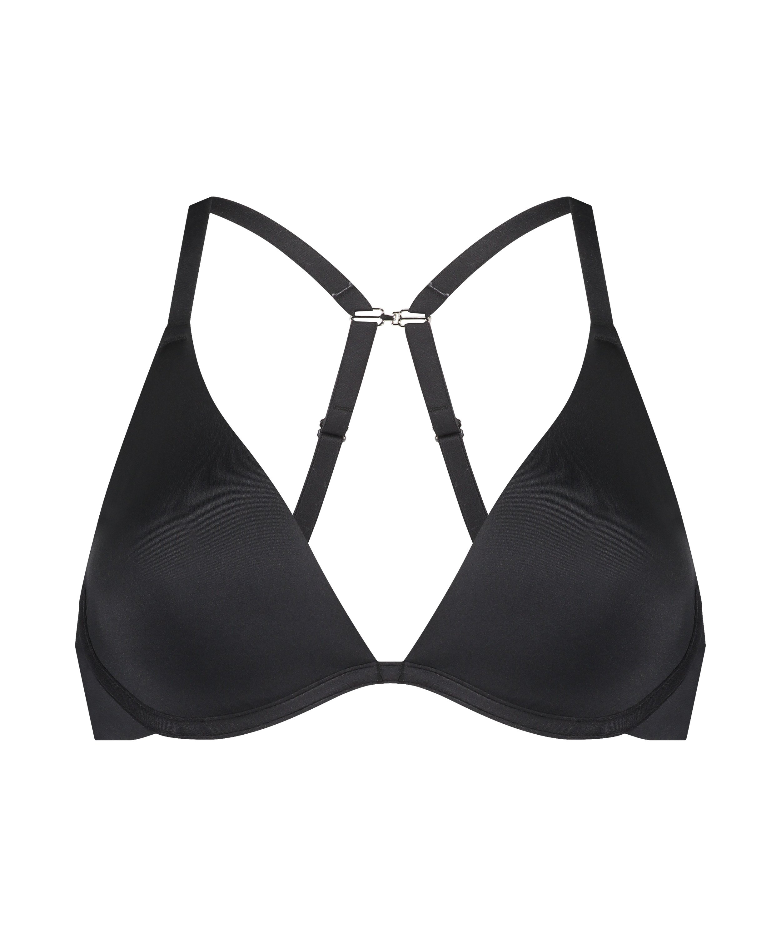 Smooth Non-Padded Underwired Bra, Black, main