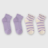 2 pairs of socks, Purple
