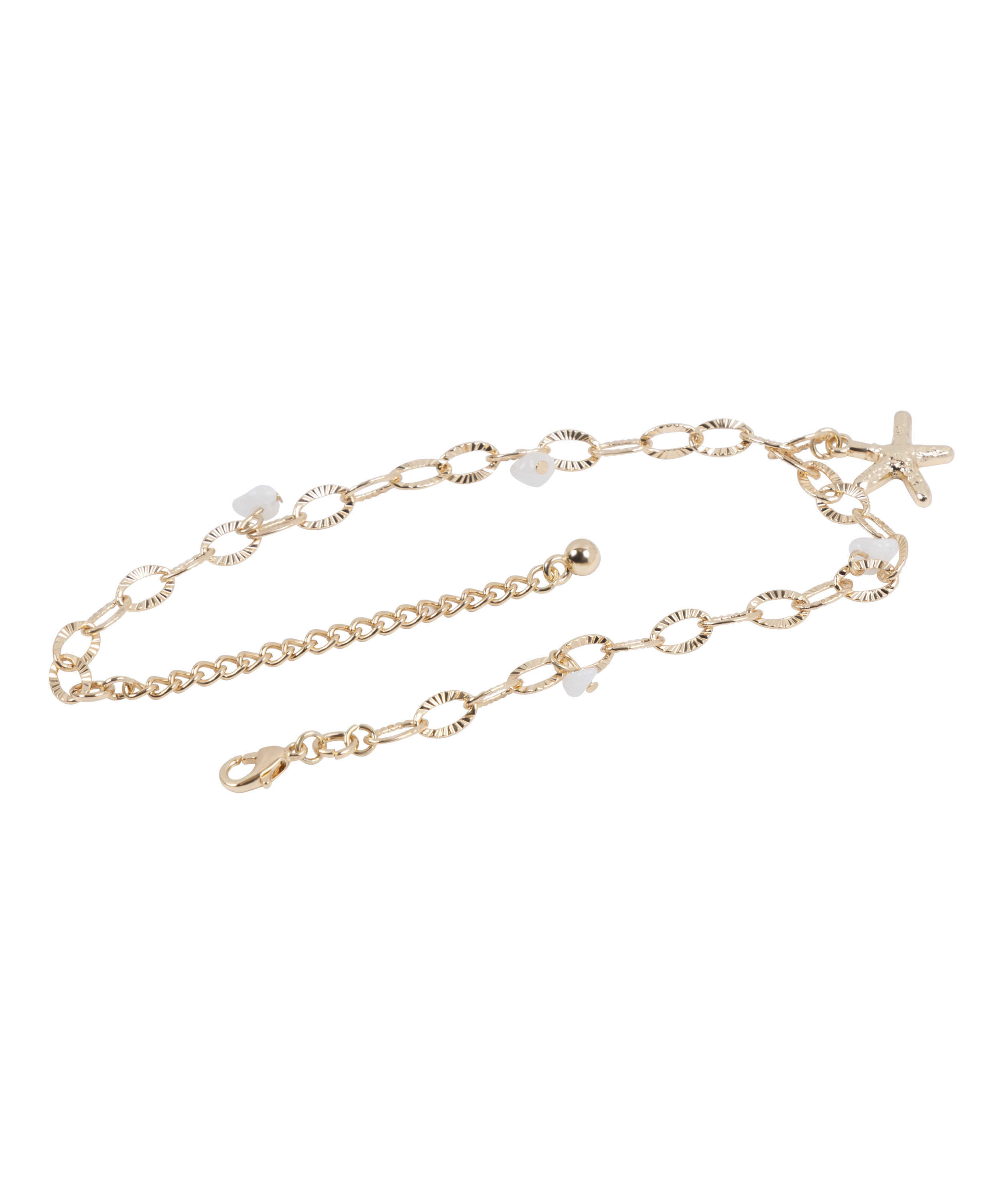 Starfisch Anklet, Yellow, main