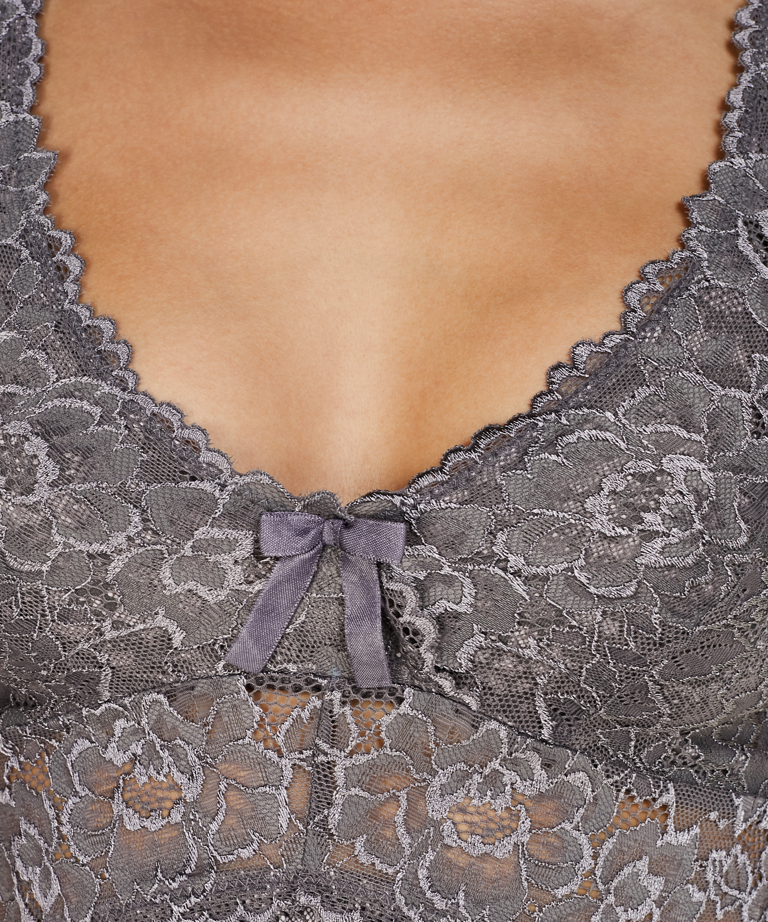 Modal Lace Slip Dress, Pink, main