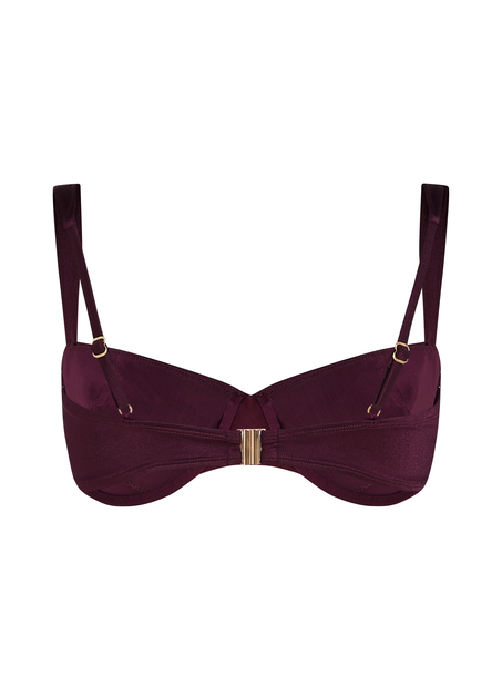 Costa Bikini Top, Purple