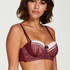 Kriss padded strapless underwired bra I AM Danielle, Red