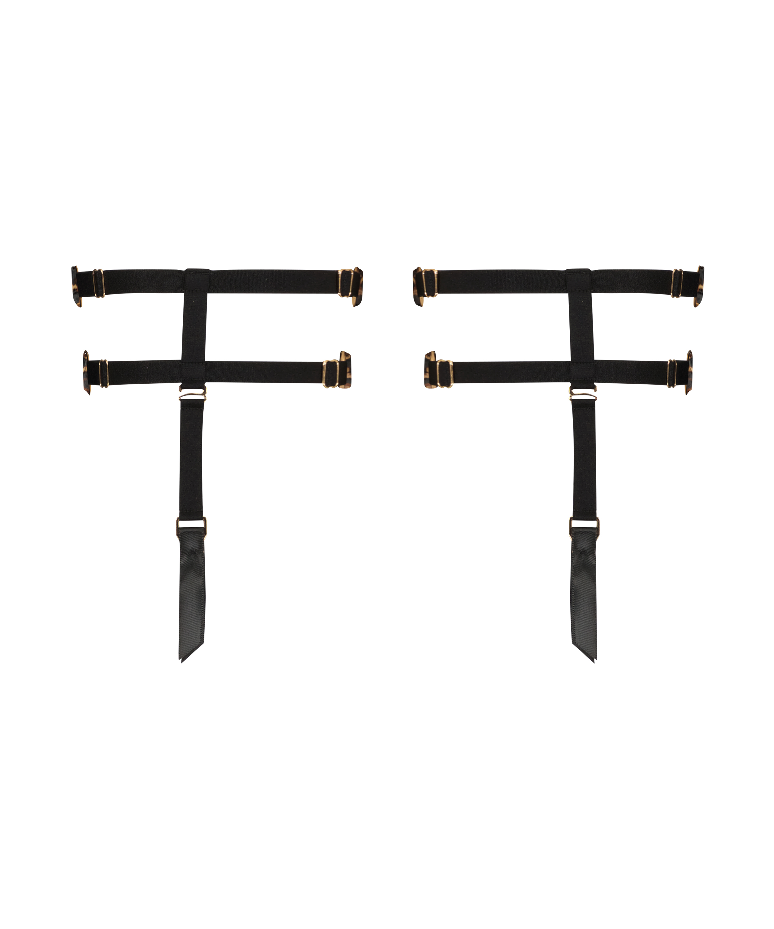 Private Suspender Cuffs, Black, main