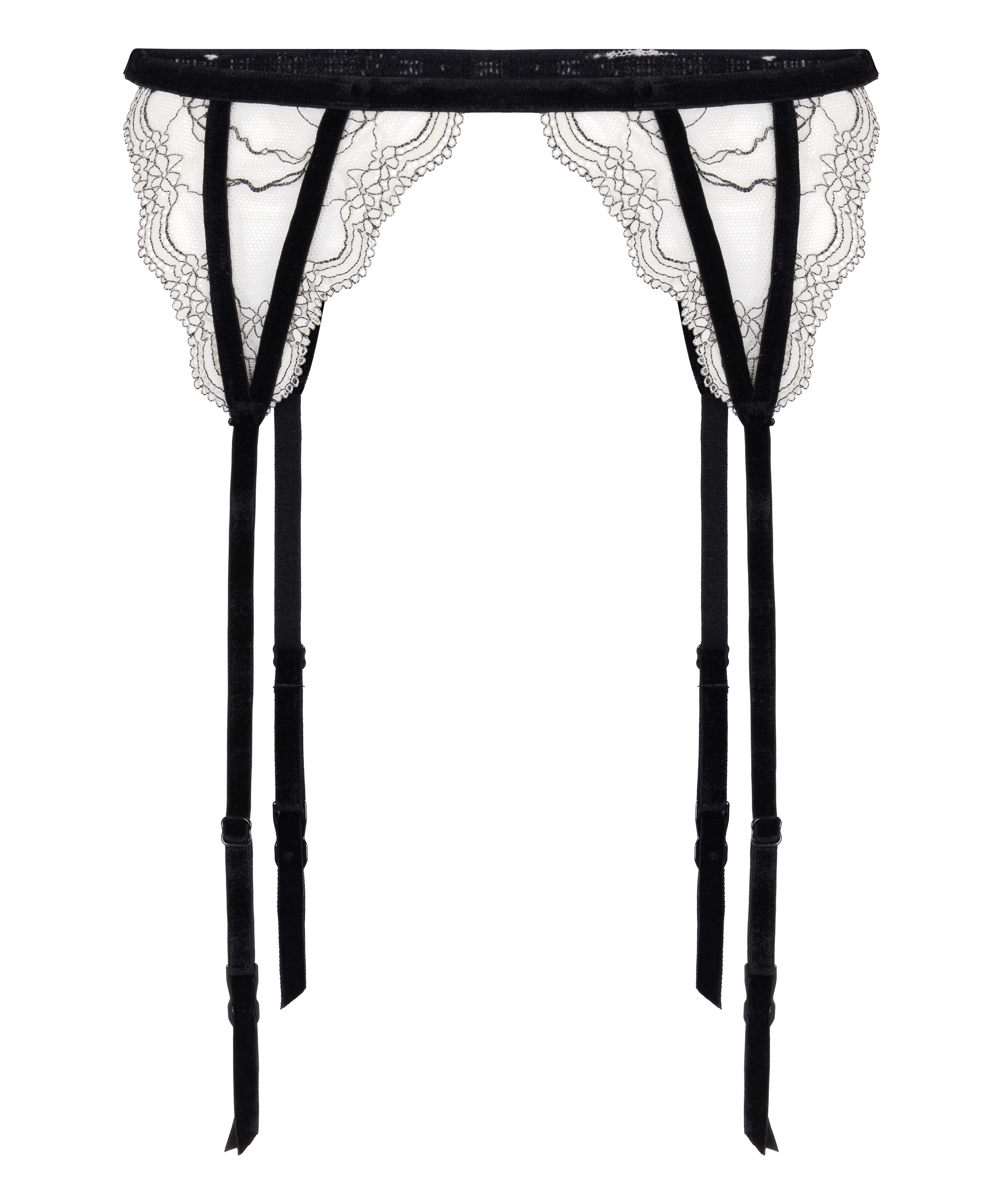 Agnes Suspender, White, main