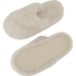 Fake Fur Slippers, White