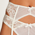 Catrin Suspenders, White
