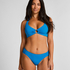 Porto Halter Bikini Top, Blue