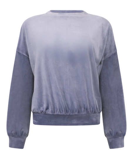 Velours Top, Blue