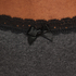 Cotton thong, Grey