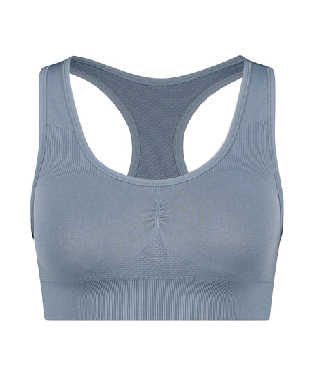 HKMX Sport bra Flex Level 1, Blue