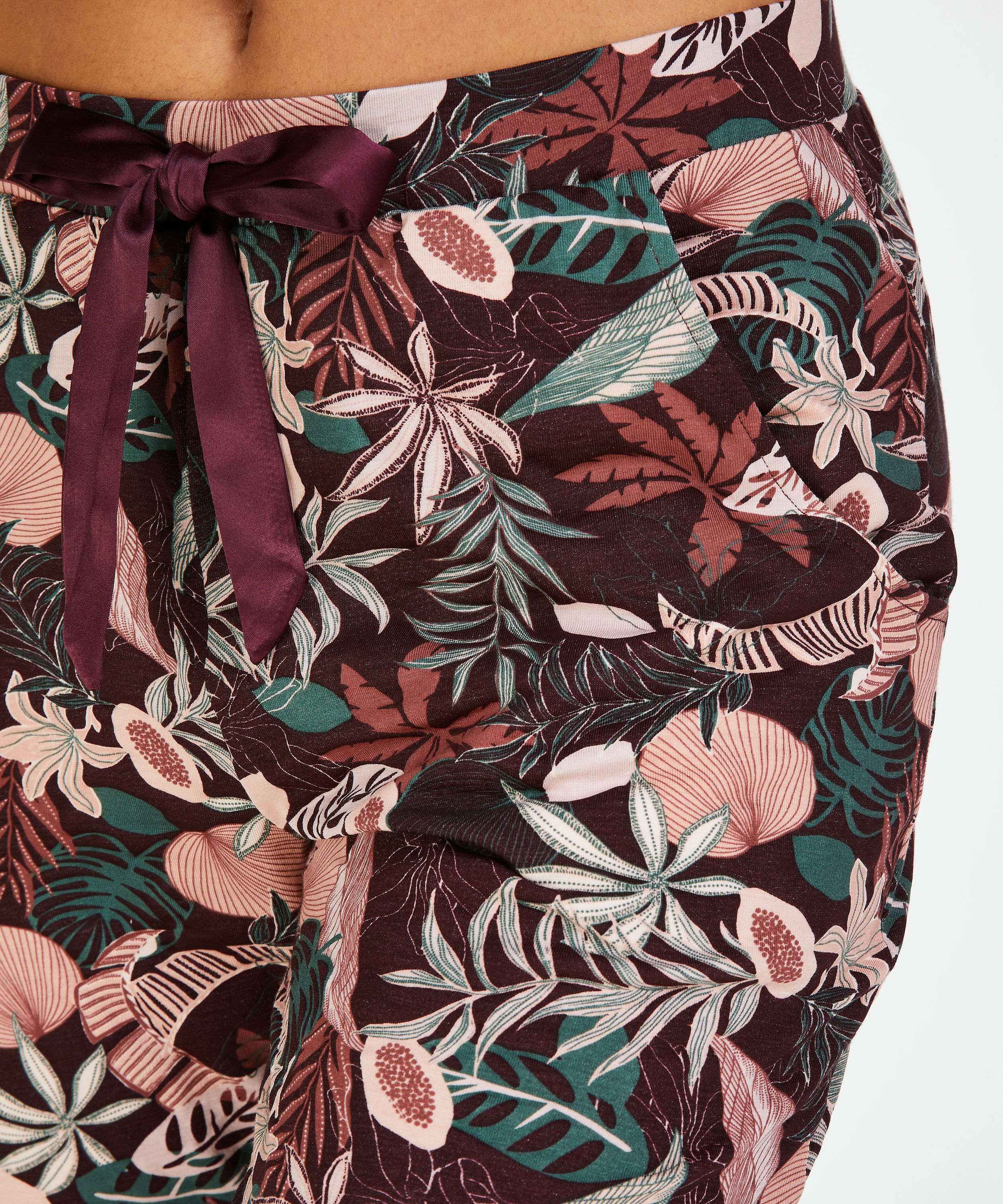 Petite Jersey Pyjama Pants, Red, main