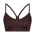 HKMX Sports Bra Level 1, Brown